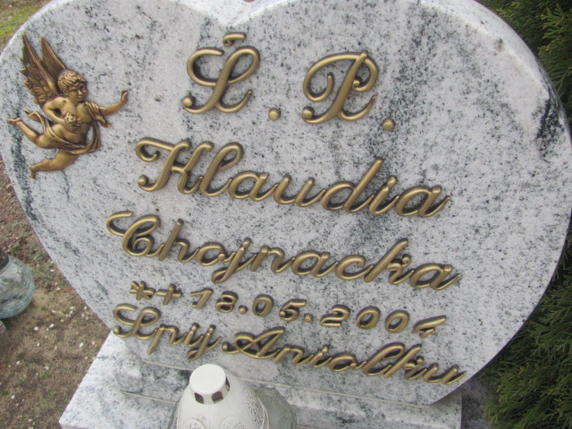 Klaudia Chojnacka 2004 Lipno Złotopole - Grobonet - Wyszukiwarka osób pochowanych