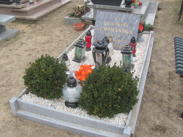 Grób Genowefa Zwolińska