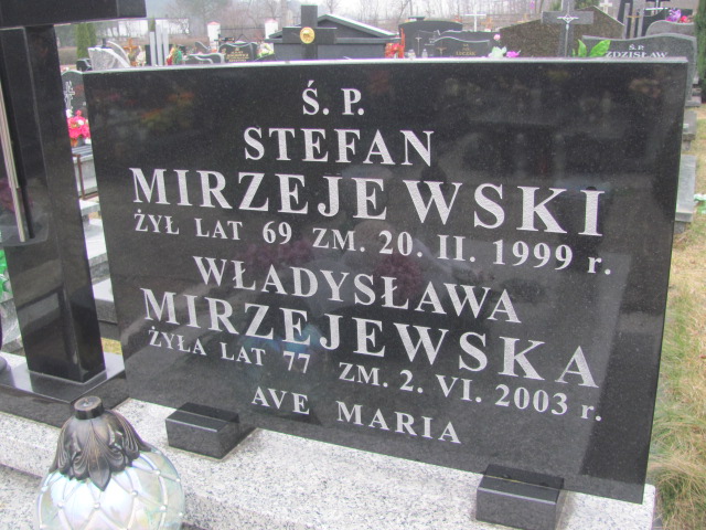 Stefan Mirzejewski 1929 Lipno Złotopole - Grobonet - Wyszukiwarka osób pochowanych