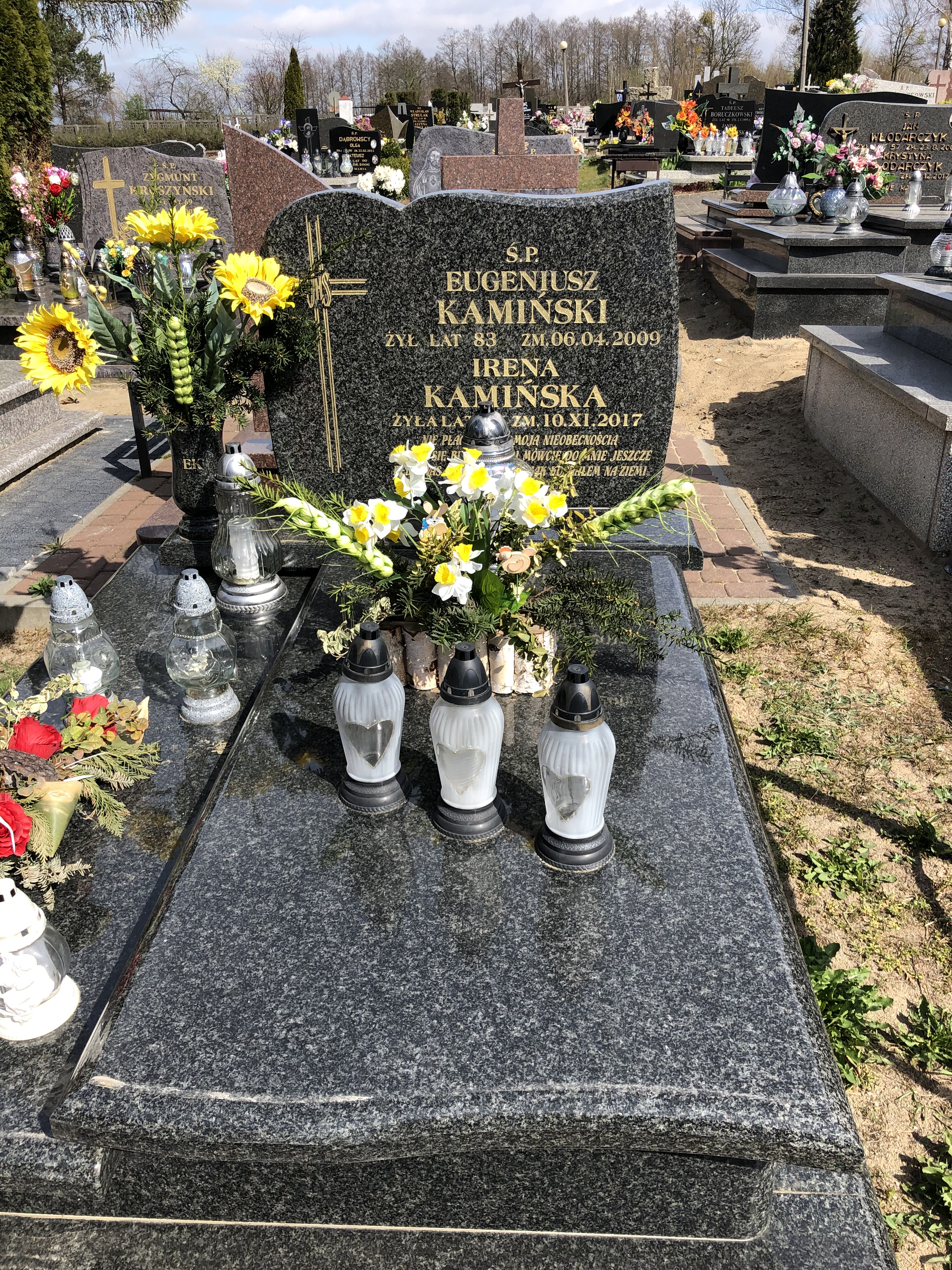 Eugeniusz Kamiński 1926 Lipno Złotopole - Grobonet - Wyszukiwarka osób pochowanych