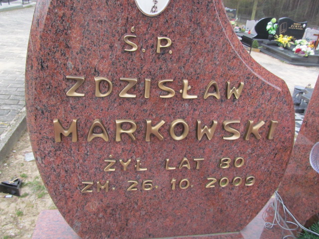 Zdzisław Markowski 1929 Lipno Złotopole - Grobonet - Wyszukiwarka osób pochowanych