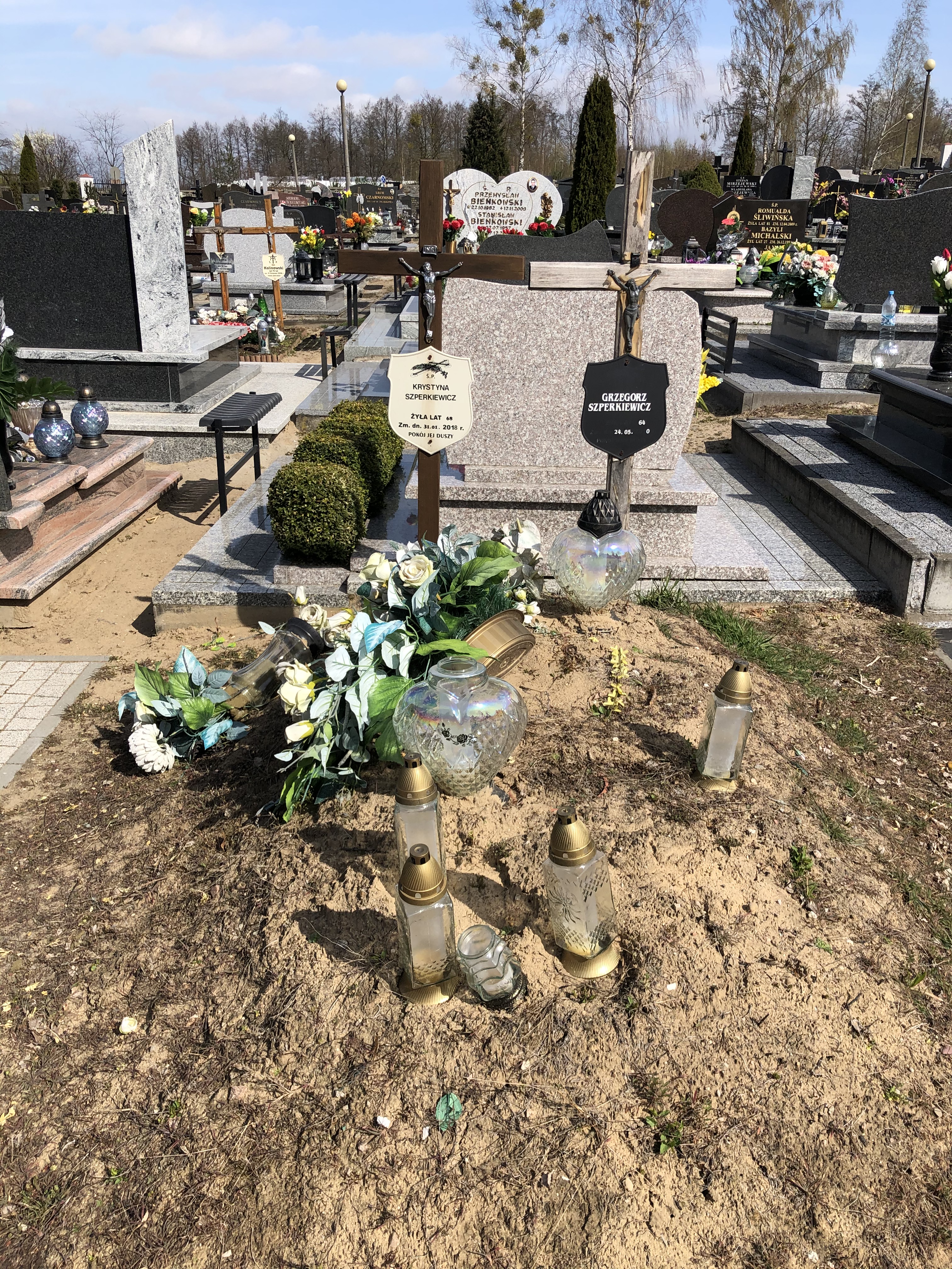 Grzegorz Szperkiewicz 1946 Lipno Złotopole - Grobonet - Wyszukiwarka osób pochowanych