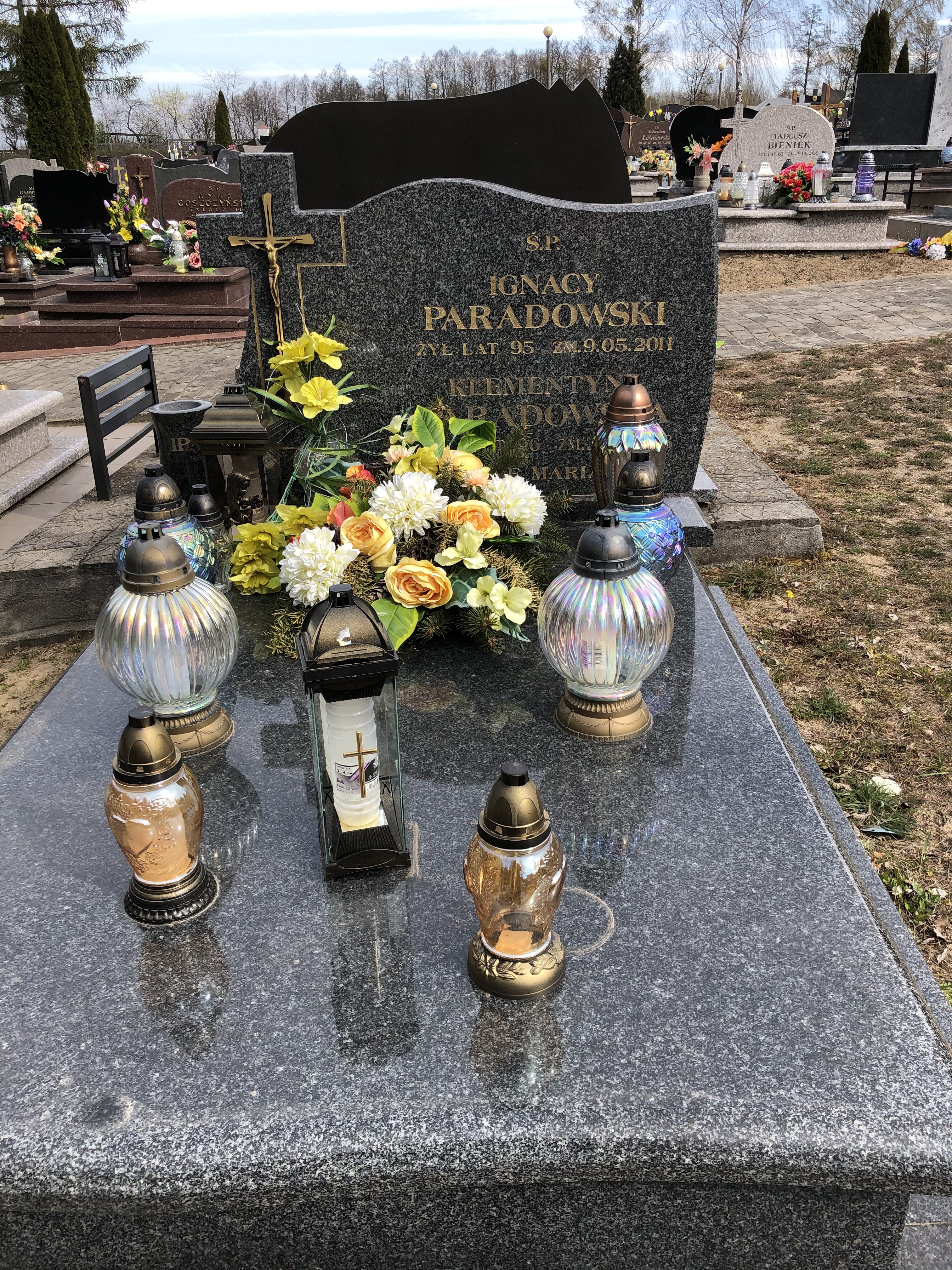 Ignacy Paradowski 1916 Lipno Złotopole - Grobonet - Wyszukiwarka osób pochowanych