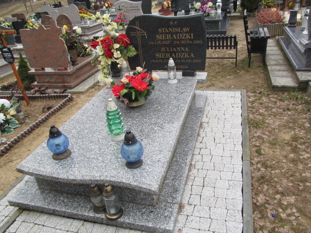 Grób Julianna Sieradzka
