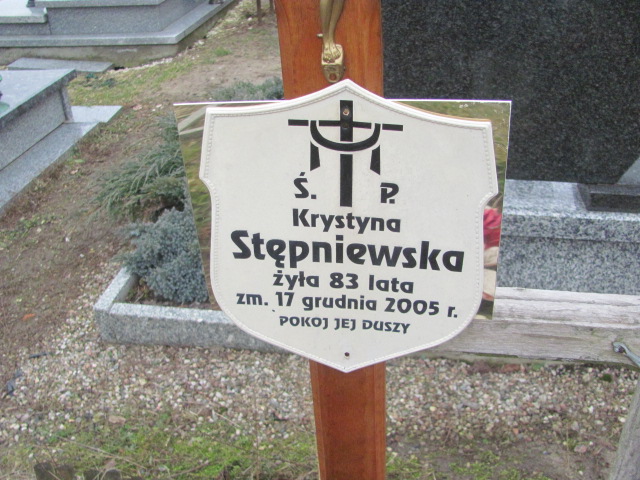 Krystyna Stępniewska 1922 Lipno Złotopole - Grobonet - Wyszukiwarka osób pochowanych
