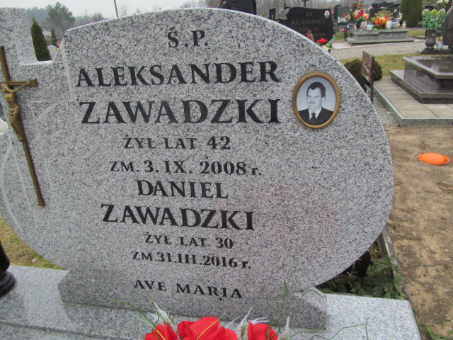 Aleksander Zawadzki 1966 Lipno Złotopole - Grobonet - Wyszukiwarka osób pochowanych
