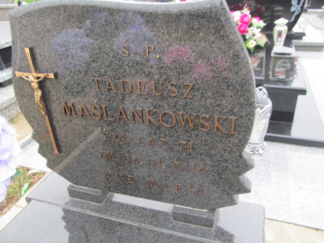 Tadeusz Maślankowski 1942 Lipno Złotopole - Grobonet - Wyszukiwarka osób pochowanych